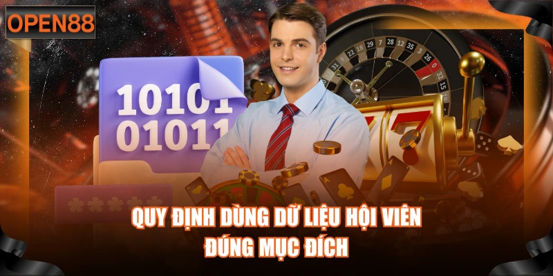 Quy định dùng dữ liệu hội viên đúng mục đích